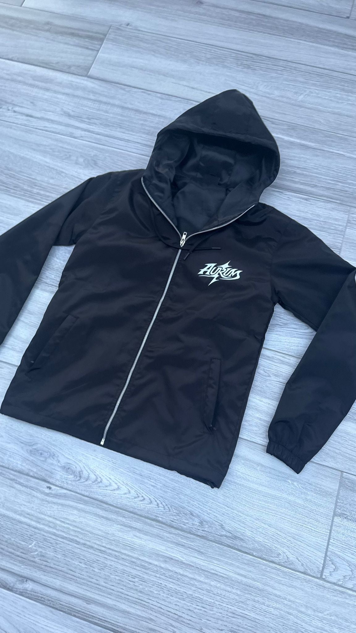 AURUM Butterfly Windbreaker – Reflective Midnight Edition