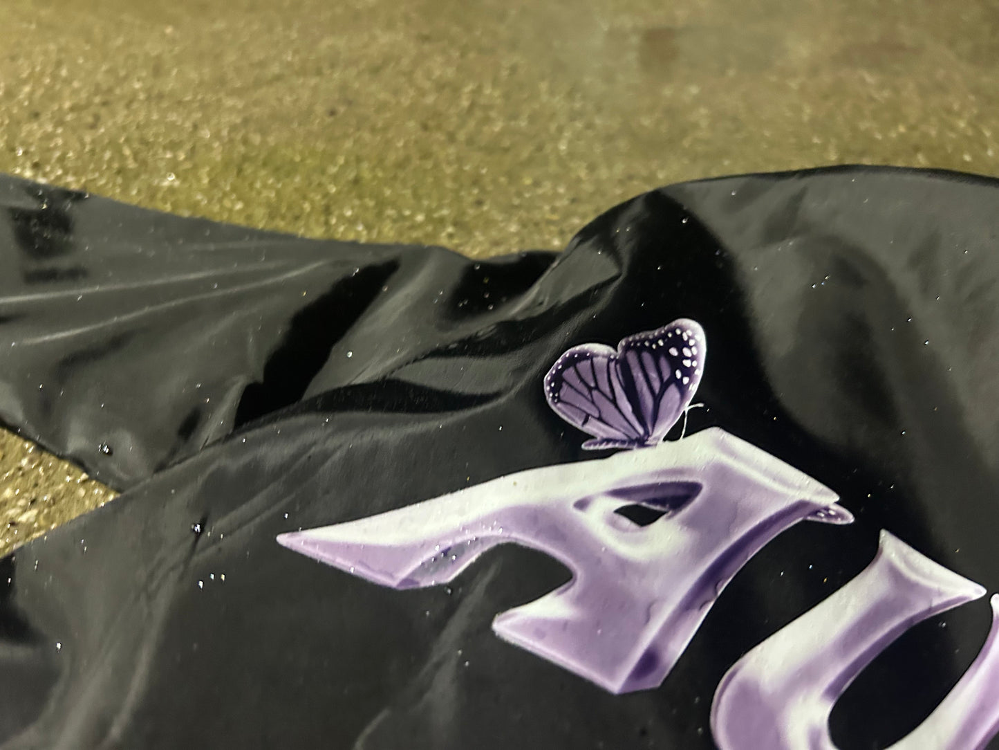 AURUM Butterfly Windbreaker – Reflective Midnight Edition